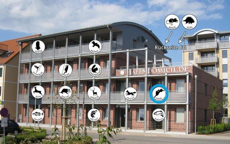 Hafendomicil Appartement Wh06 - Hase Waren  Buitenkant foto